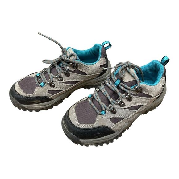 Bearpaw Gray and Teal Women's Hiking Shoes Size 6 EUC - Picture 9 of 9